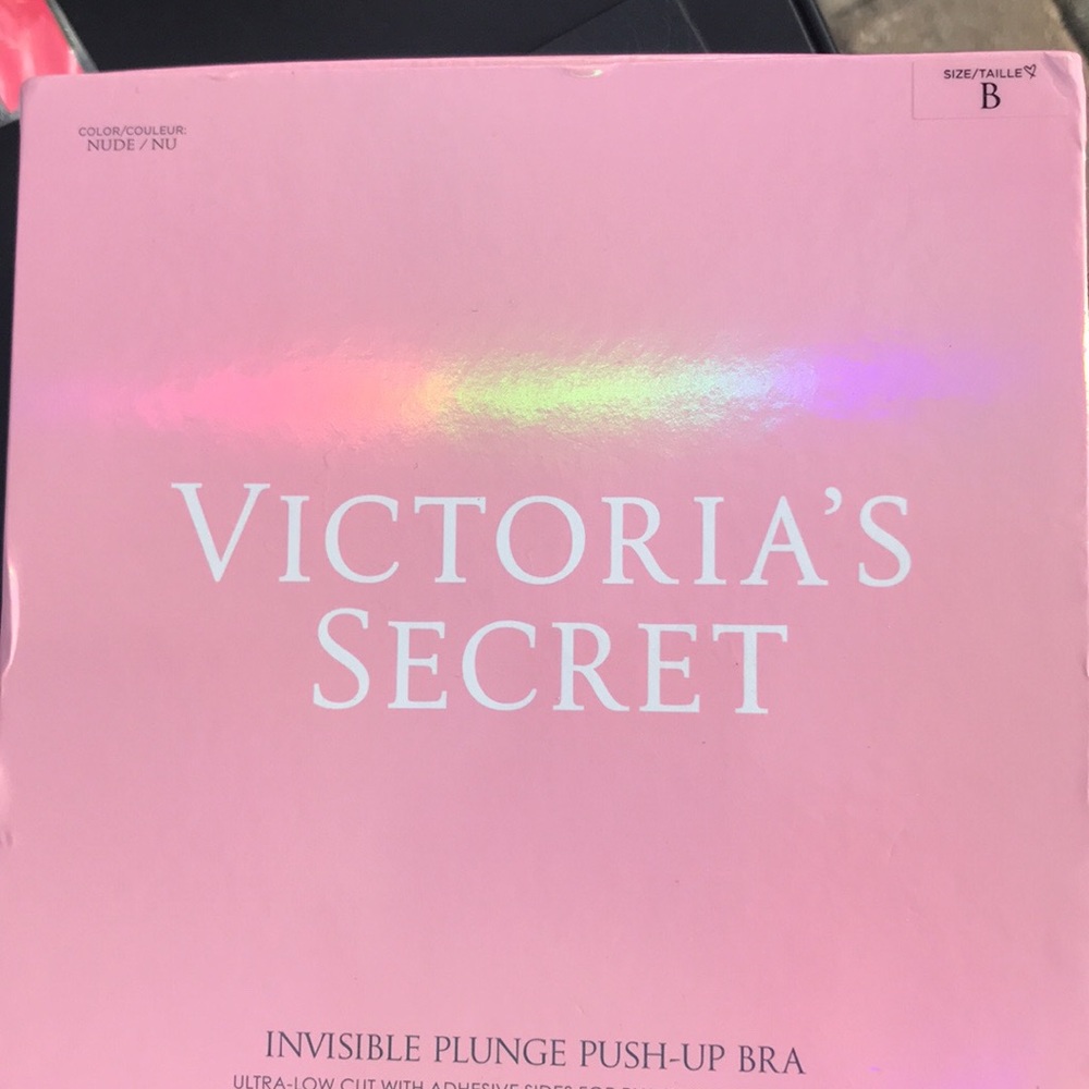 Victoria’s Secret invisible plunge push up bra